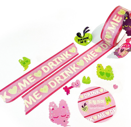 Sulgi Sulgi Drink Me washi tape w104