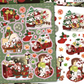 I'M TOKI Christmas Mail sticker c120