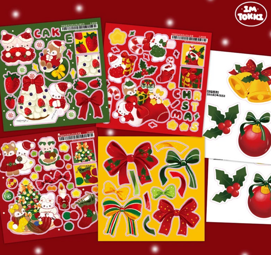 I'M TOKI Holiday sticker pack b362