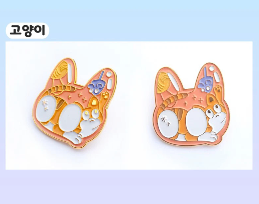 Sulgi Sulgi Cat enamel pin B382