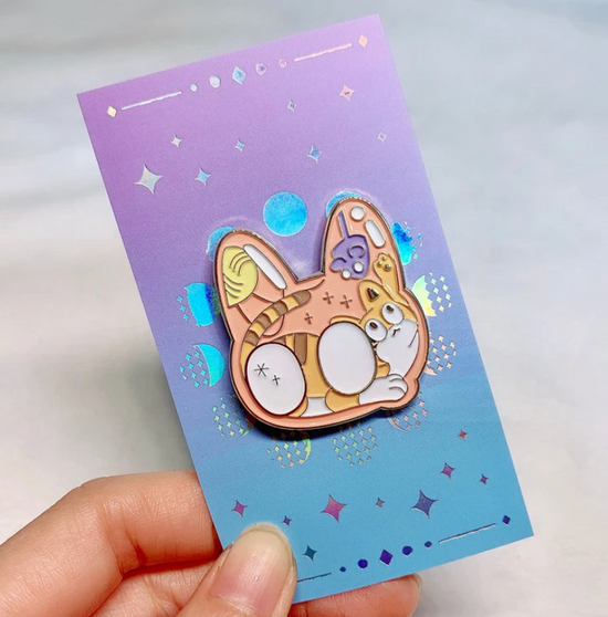 Sulgi Sulgi Cat enamel pin B382