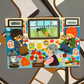 Dingamart  Harry's Train Cabin Sticker b409