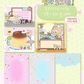 Thepuri Village memo paper sticker pack b562
