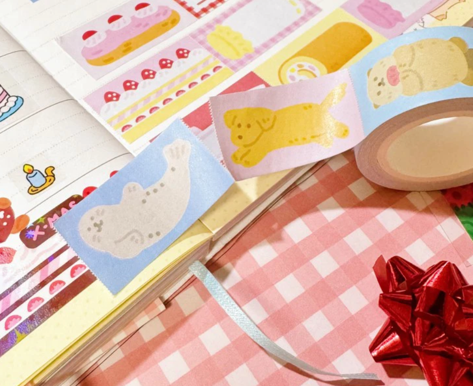 Orchid Studio easy tear animal tape w199