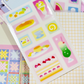 Orchid Studio Summer sticker pink B570