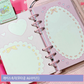 Orchid Studio  A6 paper pack pink lace L43