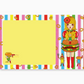 Naoshi Hamburger Girl notepad B591