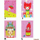 Naoshi Postcards Pink