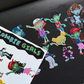 Dingamart Zombie Girls sticker B643