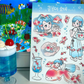 Ato and Bandi Goldfish sticker b693