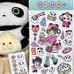 Ato and Bandi Panda Dim Sum sticker b692