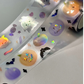 Ato and Bandi Kiss cut Pumpkin sticker roll b699