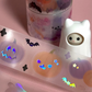 Ato and Bandi Kiss cut Pumpkin sticker roll b699