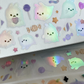 Ato and Bandi Kiss cut Ghosts sticker roll b700
