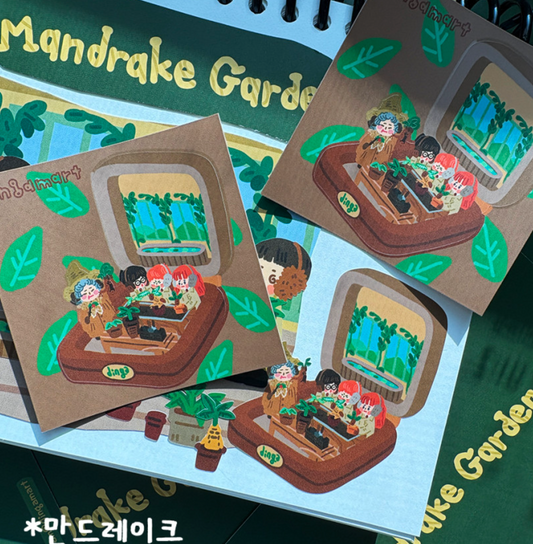 Dingamart Mandrake Pocket sticker B755