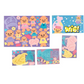 Dingamart Wig sticker pack B749