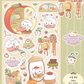 Hola Friends Autumn Style sticker B728