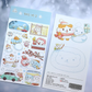 Hola Friends Snowy Day sticker B736