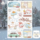 Hola Friends Snowy Day sticker B736