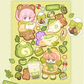 Danpoong.bom Matcha sticker b788