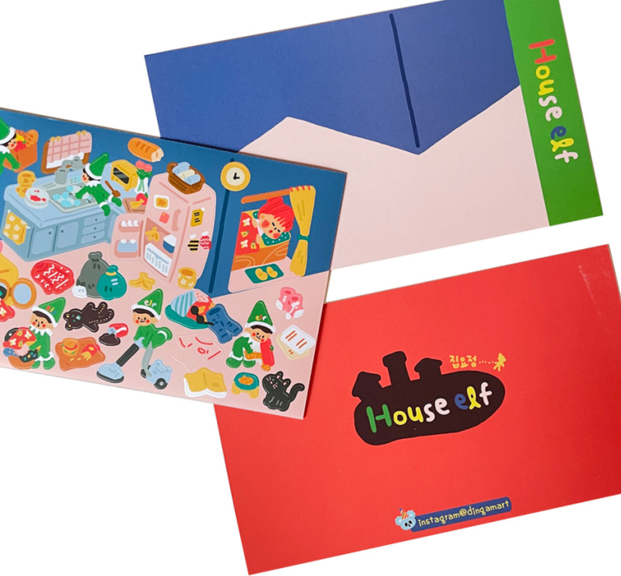 Dingamart House Elf sticker b361