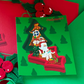 Dingamart Santa Pocket sticker b365