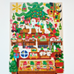 Dingamart BIG! Christmas Tree House sticker b366