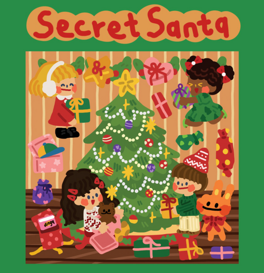 Dingamart Secret Santa sticker b367