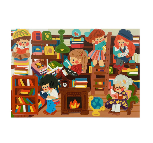 Dingamart Old Library sticker b799