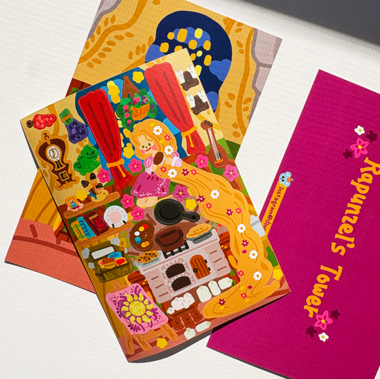 Dingamart Rapunzel's Tower sticker b798