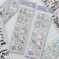 Atelier by Jo Sleepy Stars Deco Sticker Sheet b850