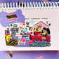 Dingamart Pink Gyaru y2k Room sticker