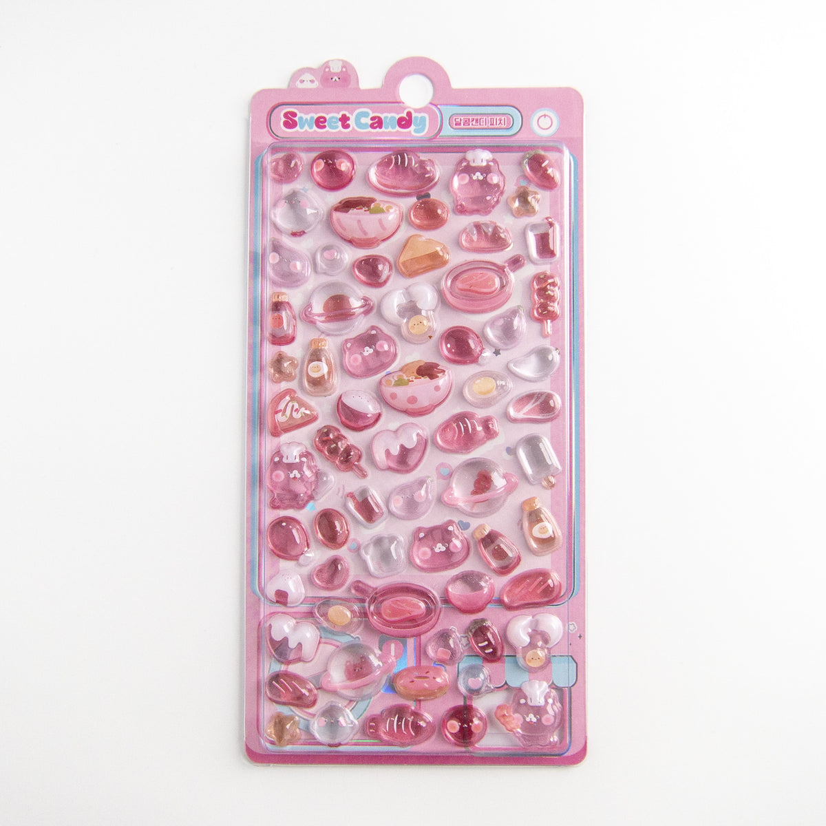 Sweet Candy Bonbon Drop stickers Pink snacks