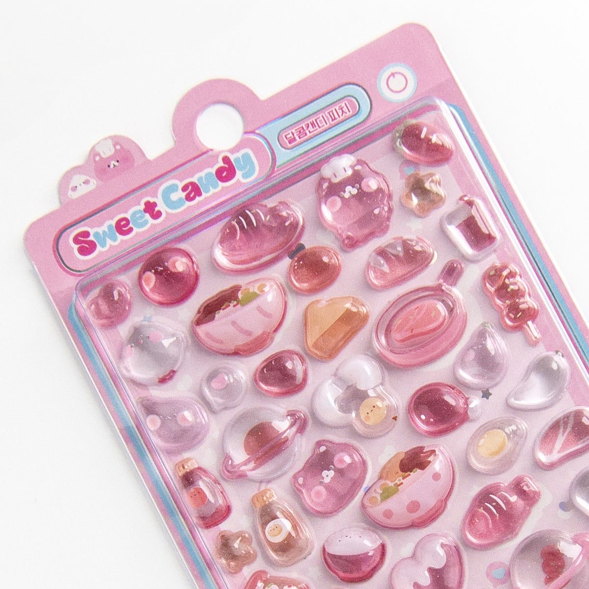 Sweet Candy Bonbon Drop stickers Pink snacks