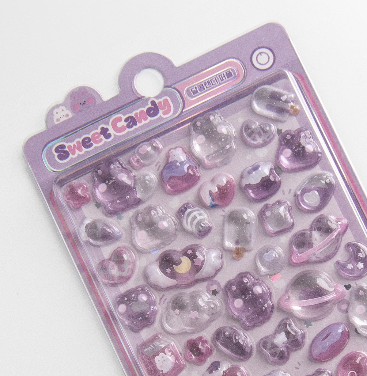 Sweet Candy Bonbon Drop stickers Purple