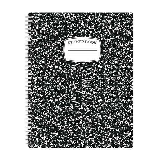 Extra Large Reusable Sticker Book Composition