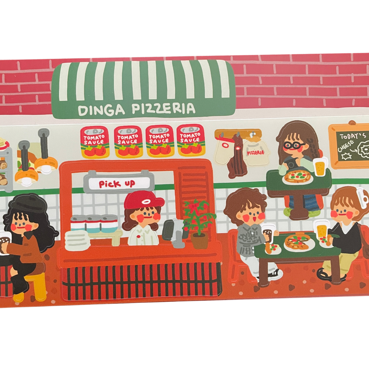 Dingamart Pizzeria long sticker