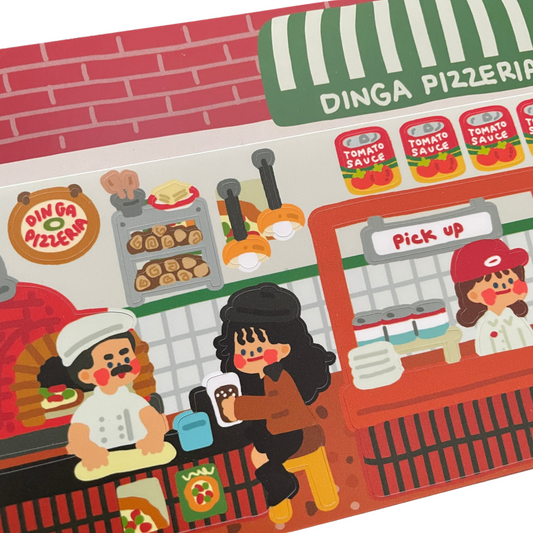 Dingamart Pizzeria long sticker