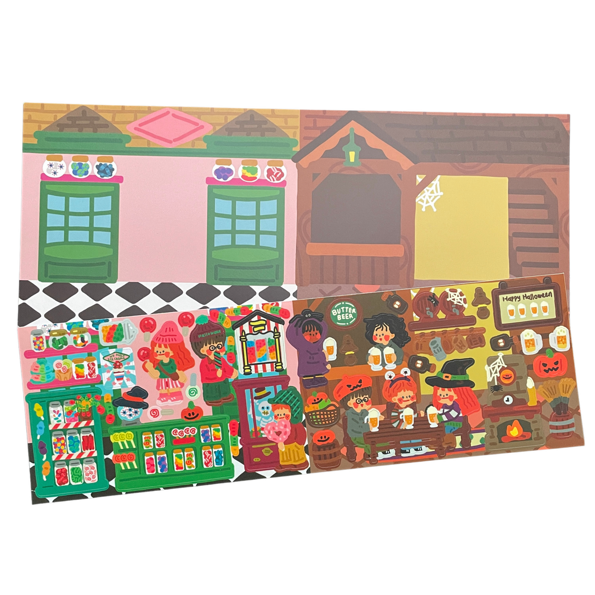 Dingamart Harry & Halloween long sticker