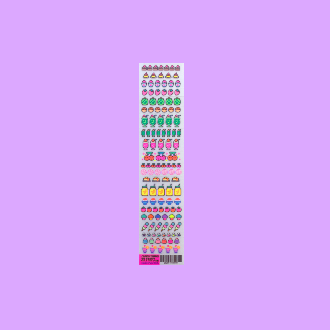 S.S.S. by Leenahoo Mini Snacks stickers A557