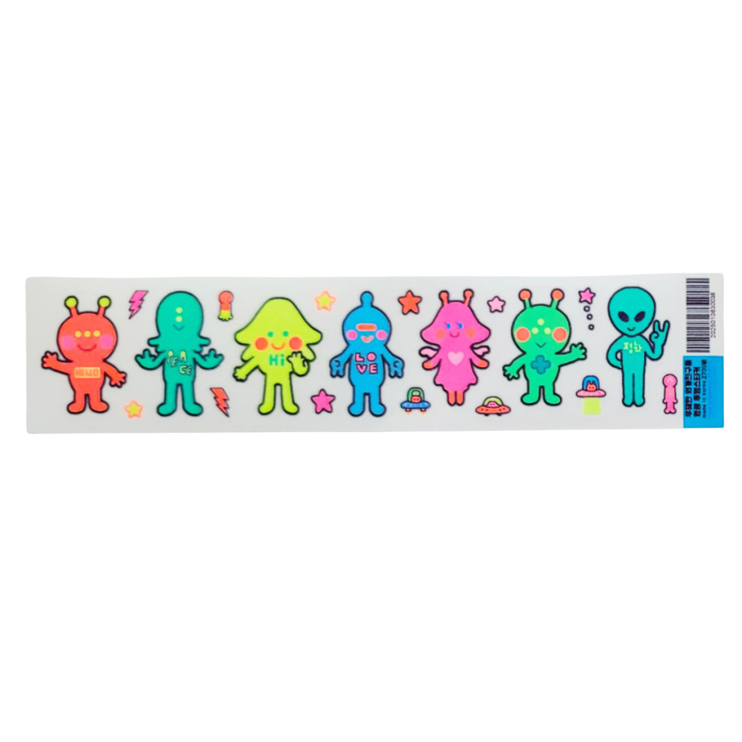 S.S.S. by Leenahoo Alien sticker L12