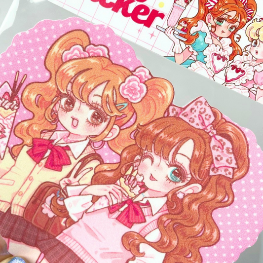 Natsuput Sugar Rush Heart Sticker