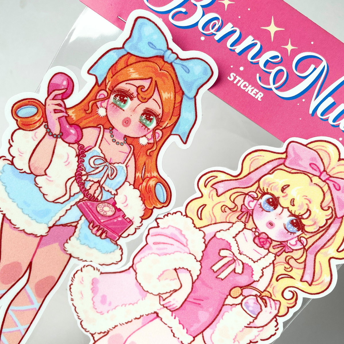 Natsuput Bonne Nuit Doll Stickers