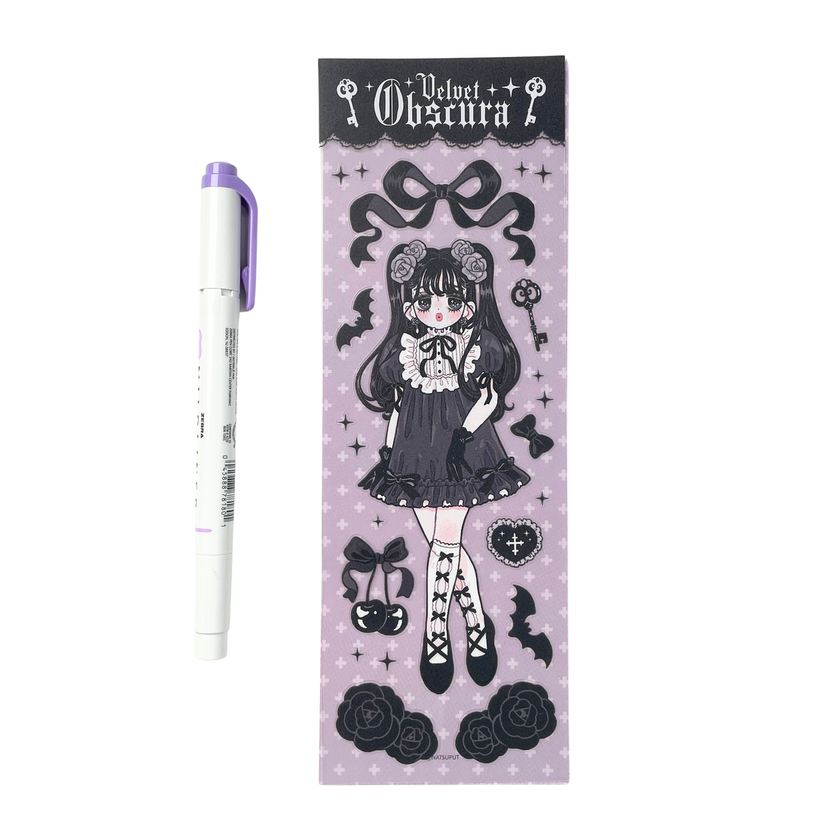 Natsuput Obscura Roses sticker