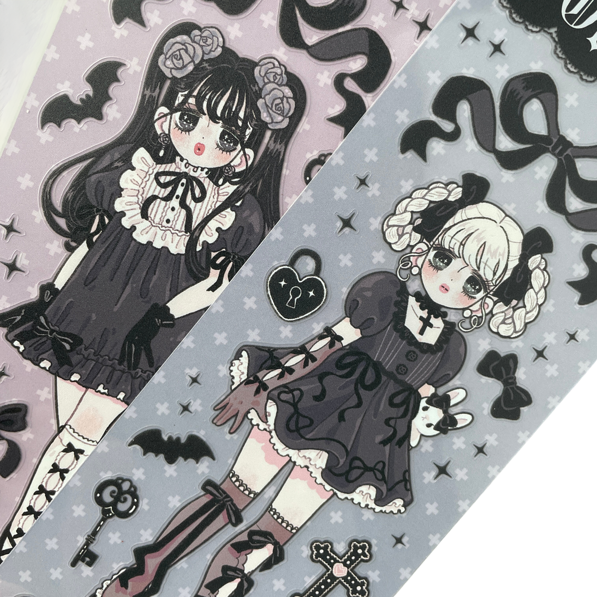 Natsuput Obscura Bows sticker