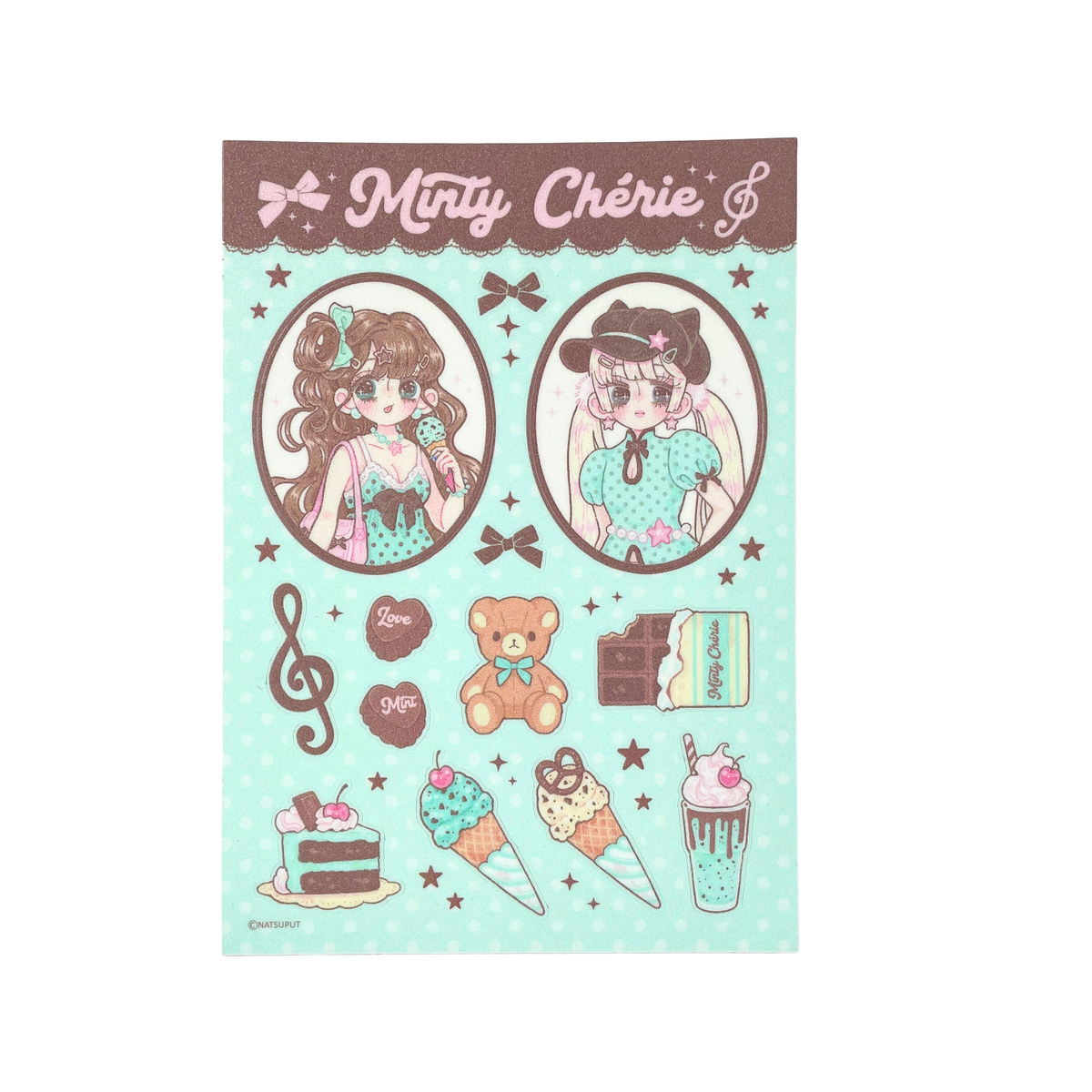 Natsuput Minty Cherie Sticker