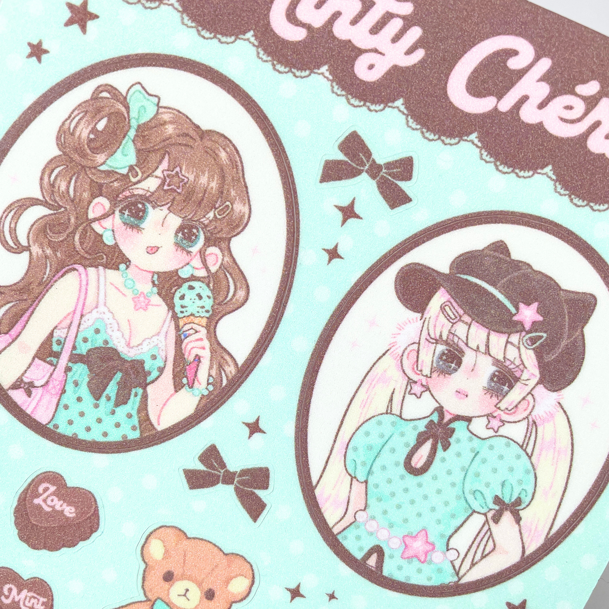 Natsuput Minty Cherie Sticker