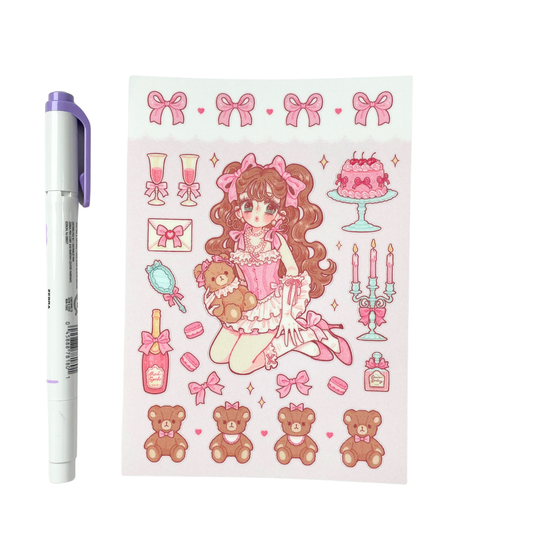 Natsuput Bonne Nuit Stickers
