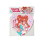 Natsuput Merry Pink MIlkshake Heart Sticker