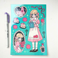 Natsuput Rose Tea Large Sticker Sheet